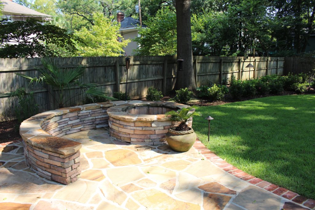 Exceed Landscape Solutions will build a firepit for you and the neighborhood to enjoy.
